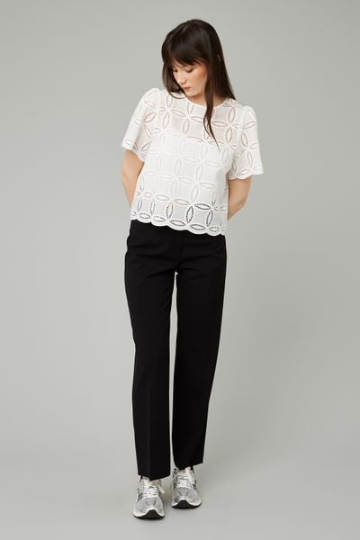 Pantalon tailleur droit
