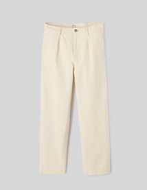 Pantalon twill à pinces
