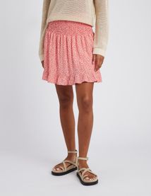 Jupe short imprimé fleurs