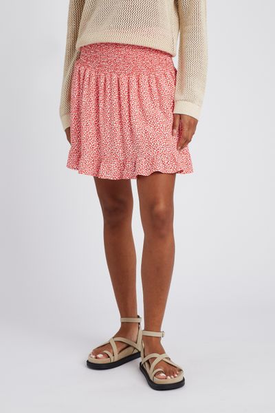 Jupe short imprimé fleurs