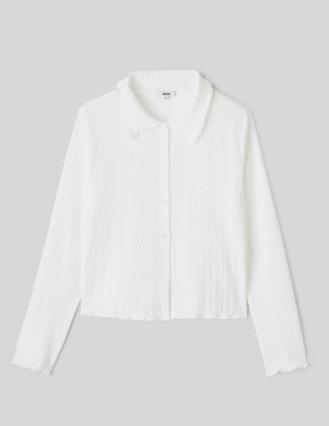 T-shirt col chemise boutonn&eacute;