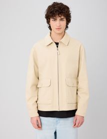 Veste zipp&eacute;e col velours