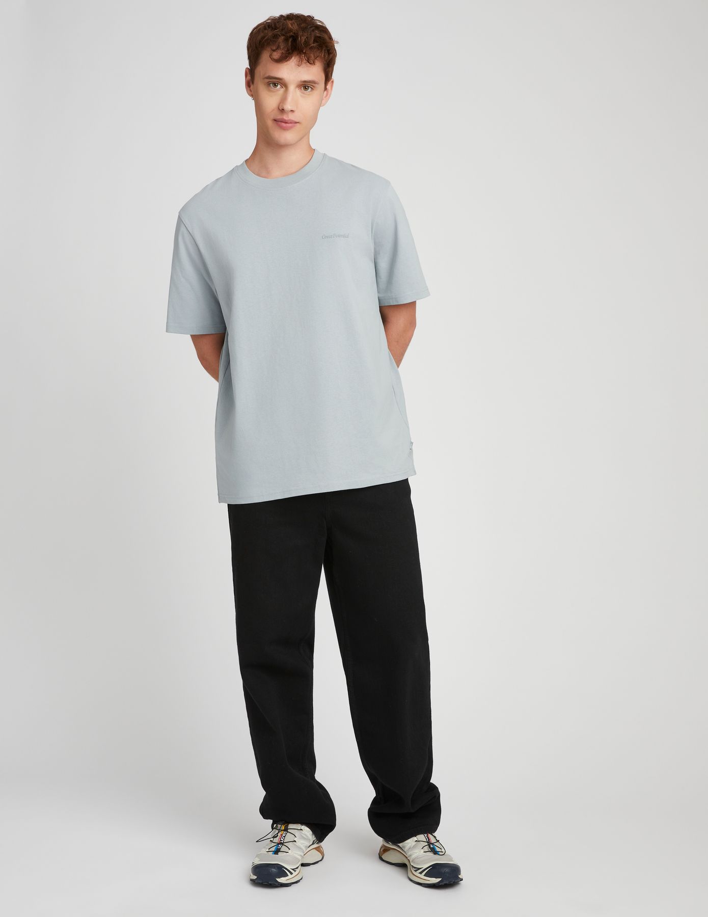 T-shirt embossé devant dos