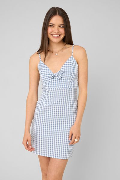 Robe courte vichy