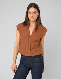Chemise sans manches