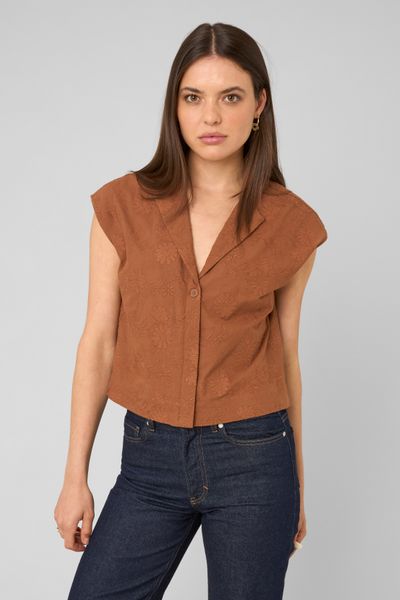 Chemise sans manches