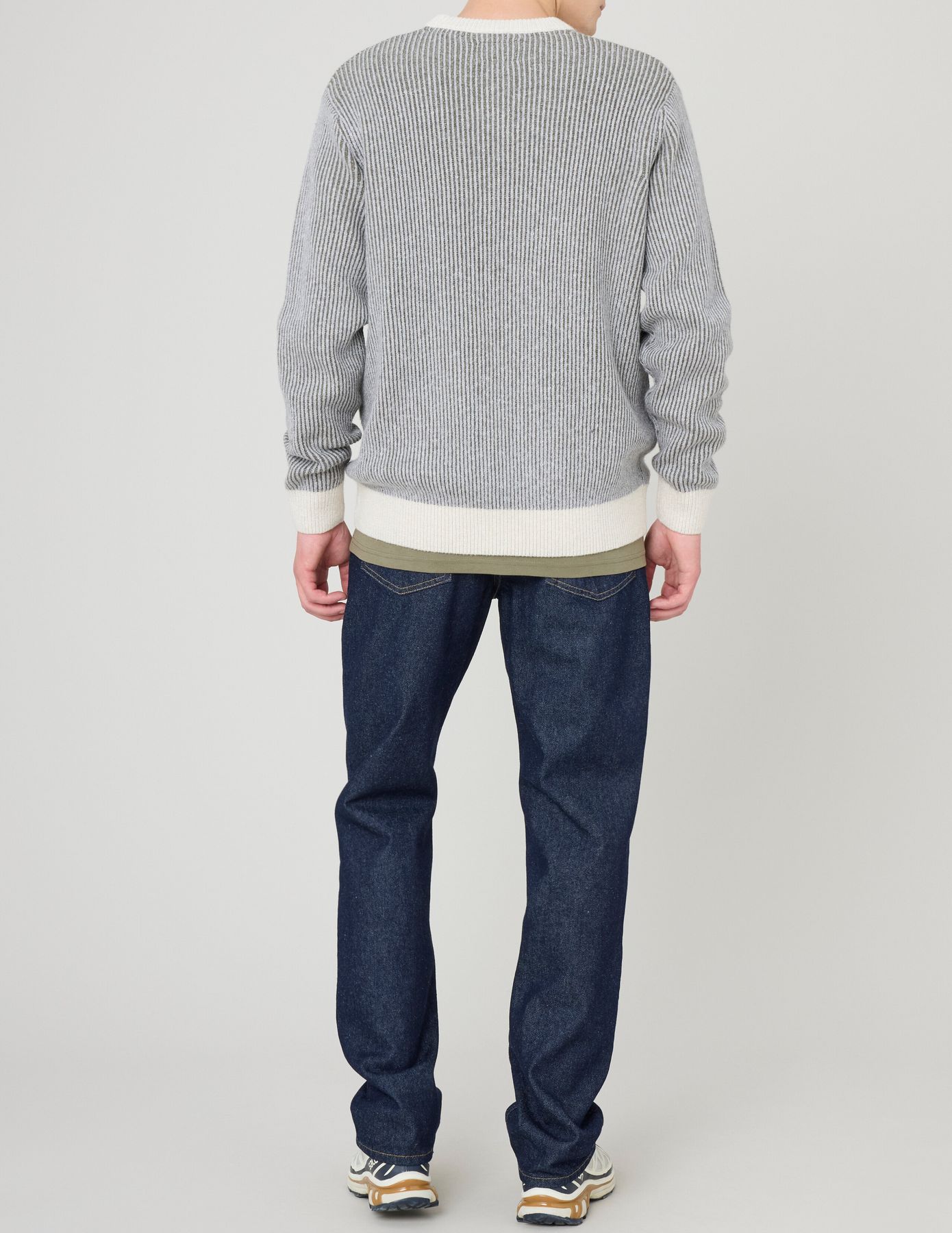 Pull bicolore