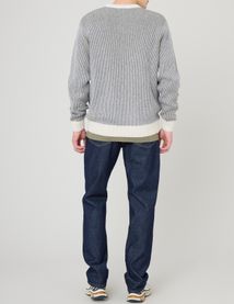 Pull bicolore