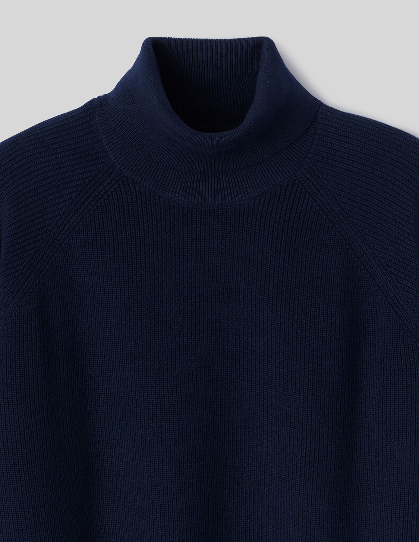 Pull col roulé