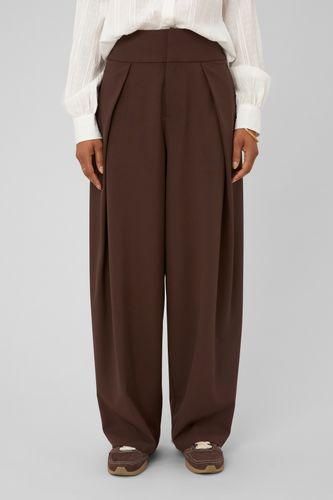 Pantalon ample pliss&eacute;