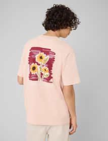 T-shirt imprim&eacute; et brod&eacute;