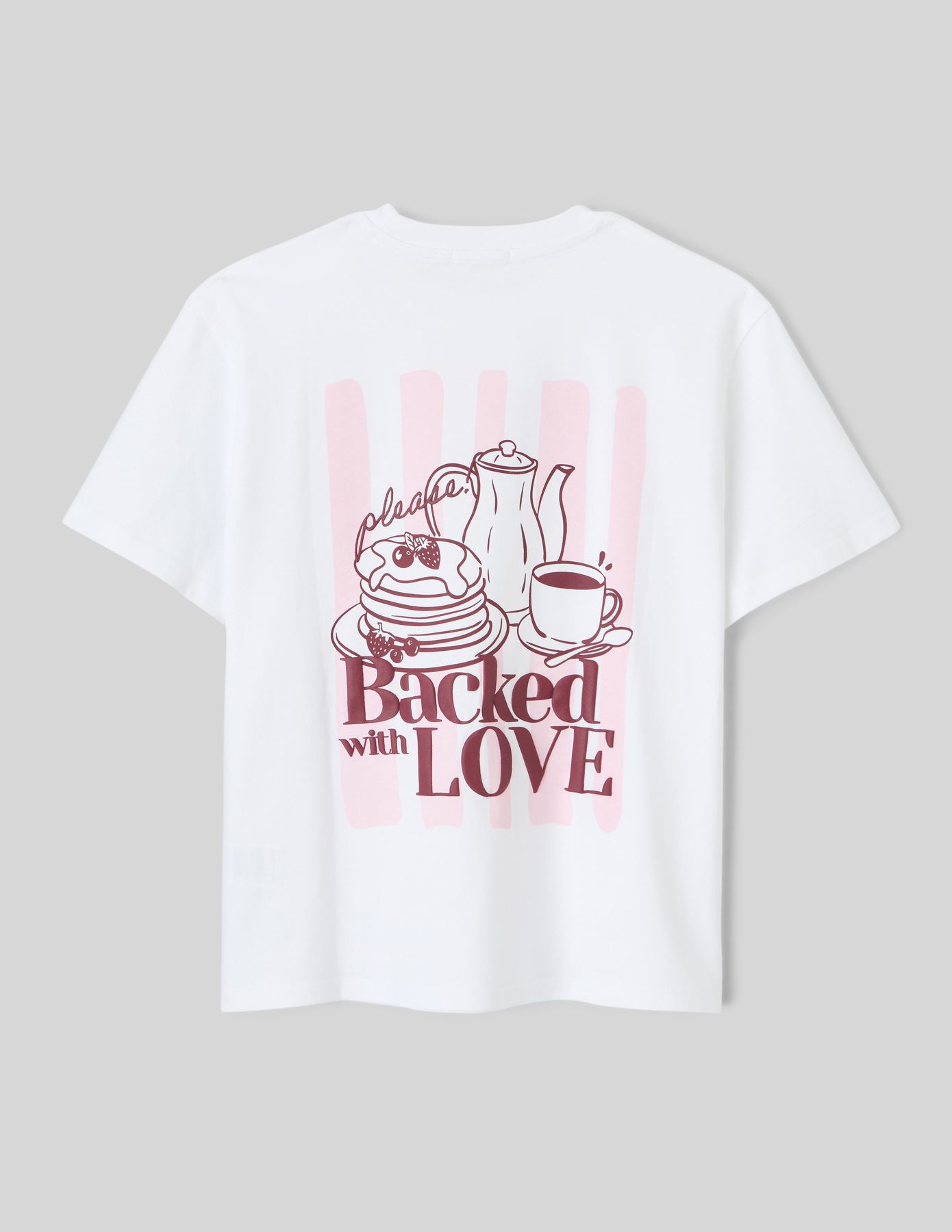 T-shirt imprimé devant/dos