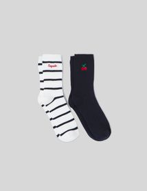 Lot de 2 paires de chaussettes
