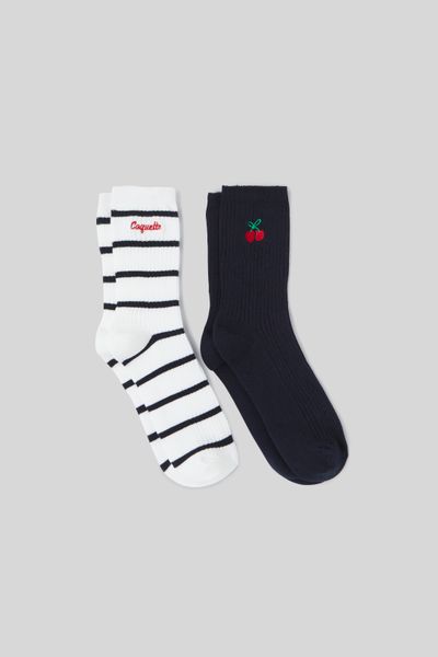 Lot de 2 paires de chaussettes