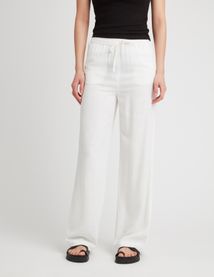 Pantalon fluide droit