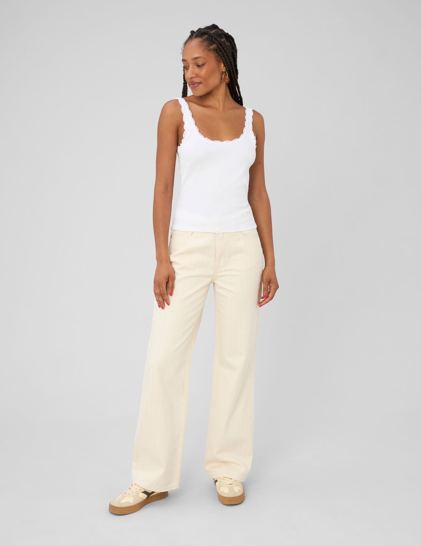 Jean straight ray&eacute;