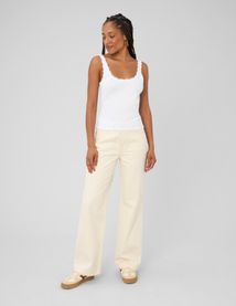 Jean straight ray&eacute;