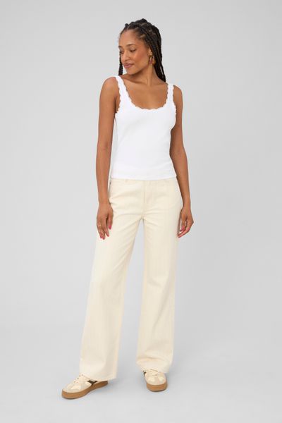 Jean straight ray&eacute;