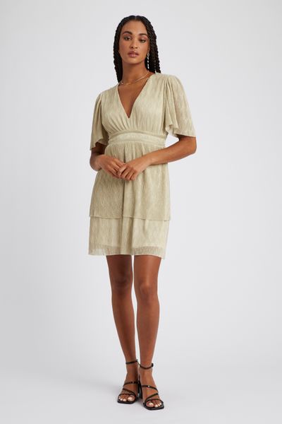 Robe courte brillante