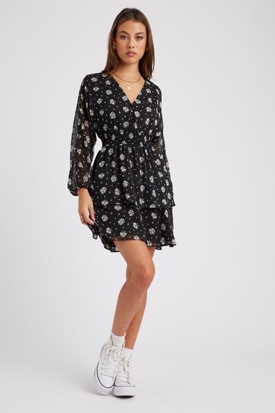 Robe courte imprim&eacute;e