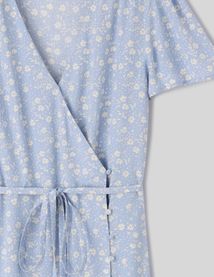 Robe longue imprimée