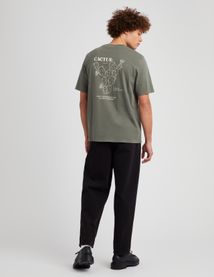 T-shirt imprimé devant dos