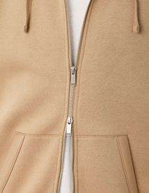 Sweat zipp&eacute; ouverture double