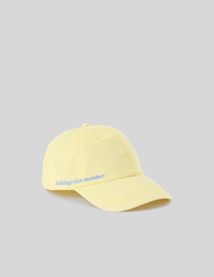 Casquette brodée