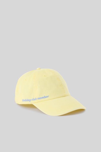 Casquette brodée