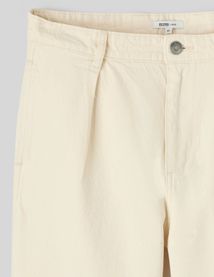 Pantalon twill à pinces