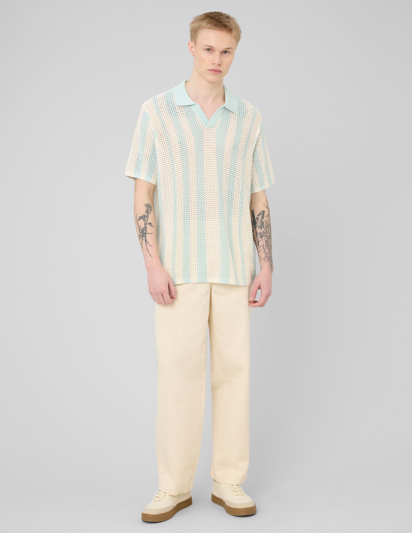 Polo mati&egrave;re fantaisie