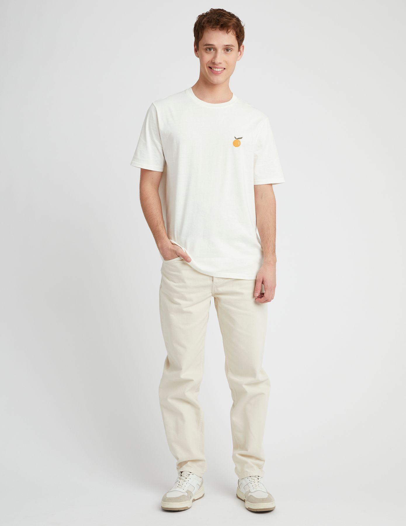 Jean relaxed couleur