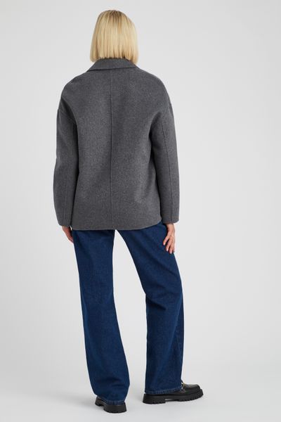 Manteau court en laine