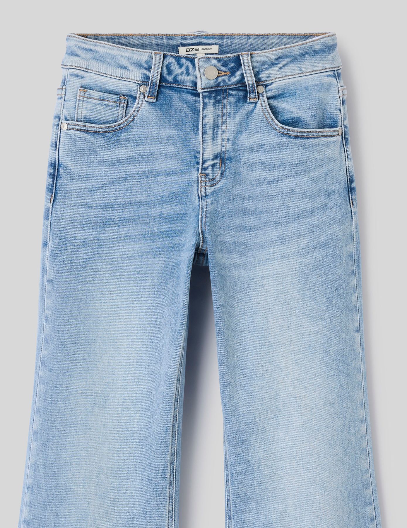 Jean flare taille basse