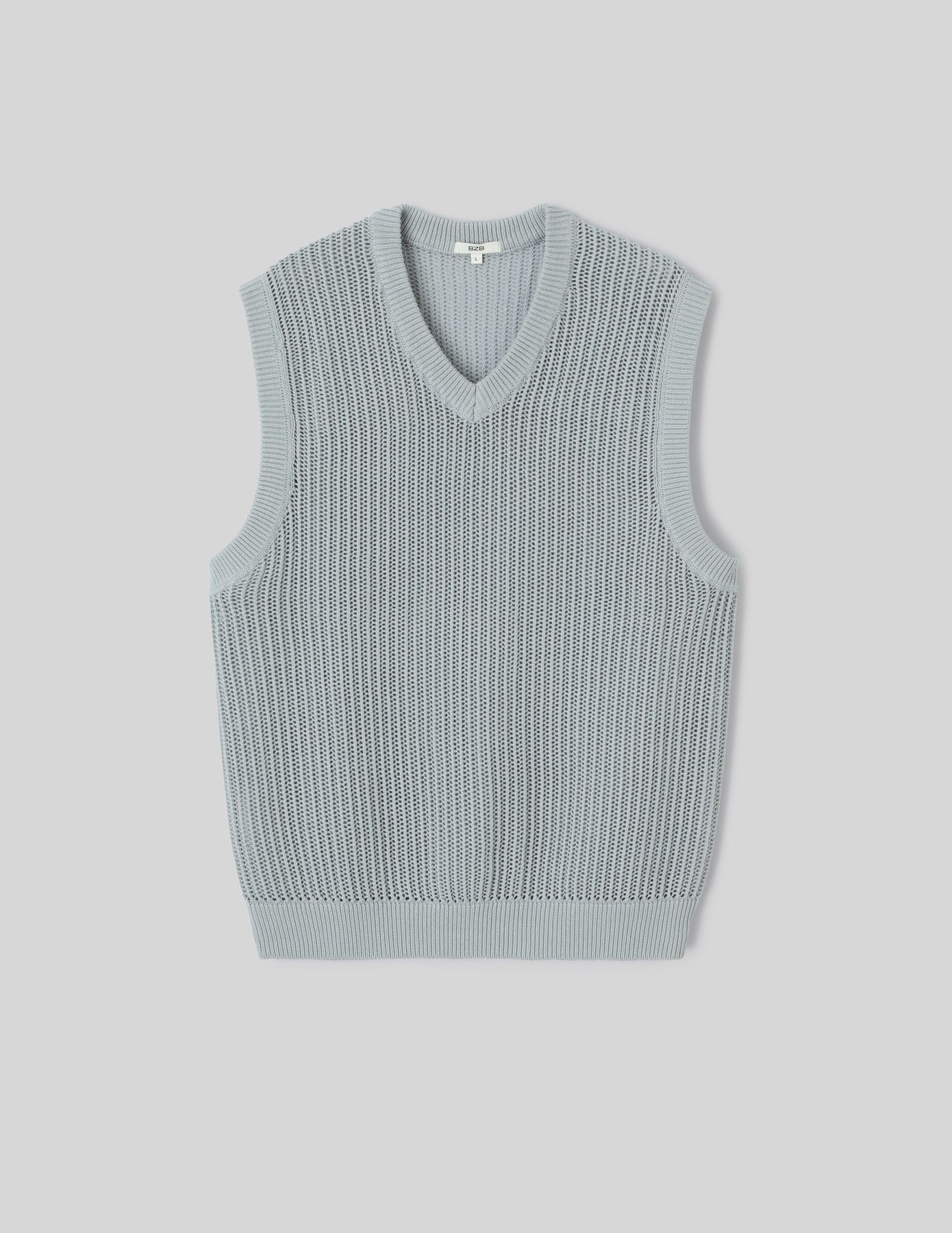 Pull uni sans manches
