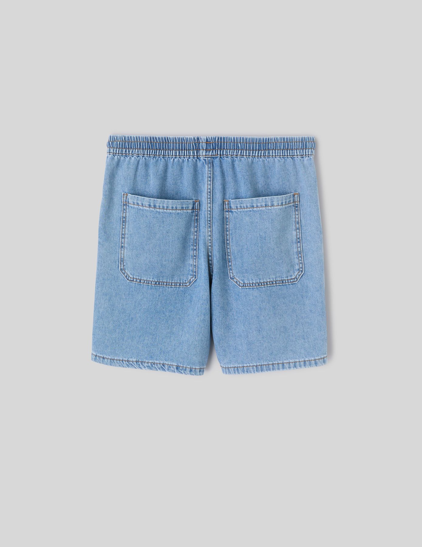 Bermuda taille &eacute;lastiqu&eacute;e