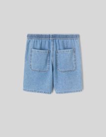 Bermuda taille &eacute;lastiqu&eacute;e