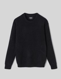 Pull chenille col rond
