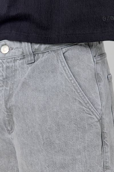 Jean skater gris clair
