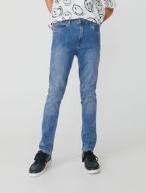 Jean slim basique stone clair