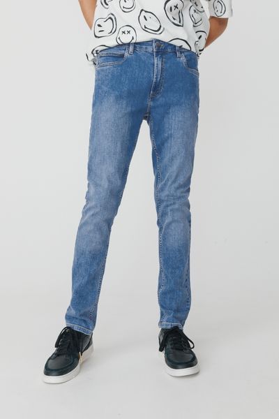 Jean slim basique stone clair