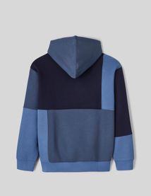 Sweat à capuche colorblock