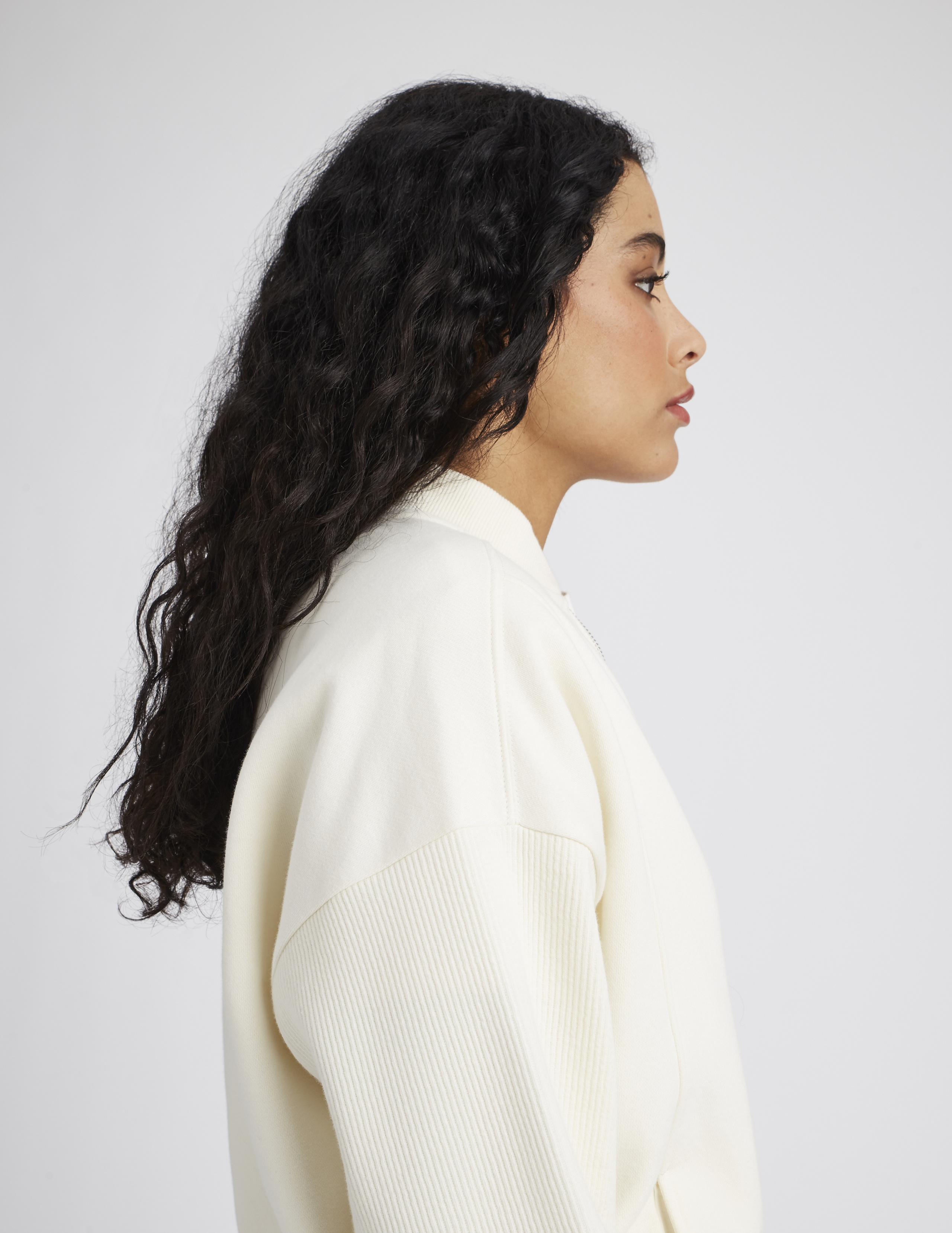 Sweat zippé Femme Sauge - Iconique - Made in France