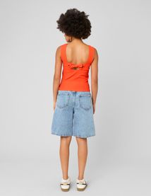 D&eacute;bardeur avec d&eacute;tail de n&oelig;ud au dos