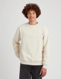 Sweat col rond uni