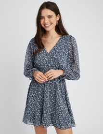 Robe courte imprimée