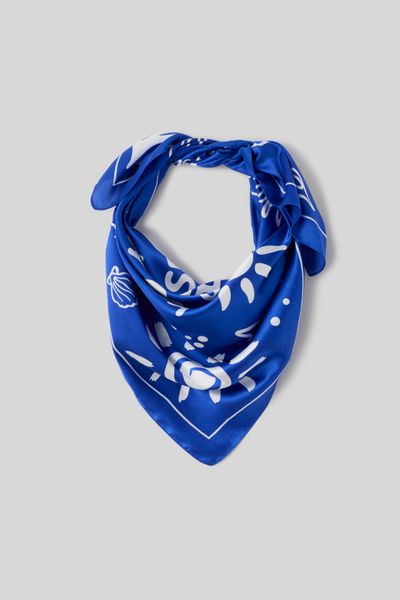 Grand foulard en satin