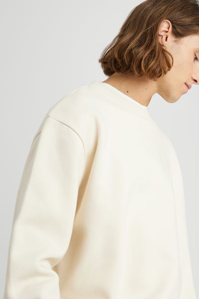 Sweat col rond uni