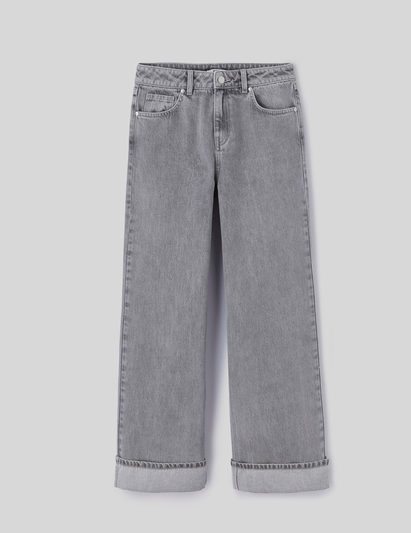 Jean wide leg revers