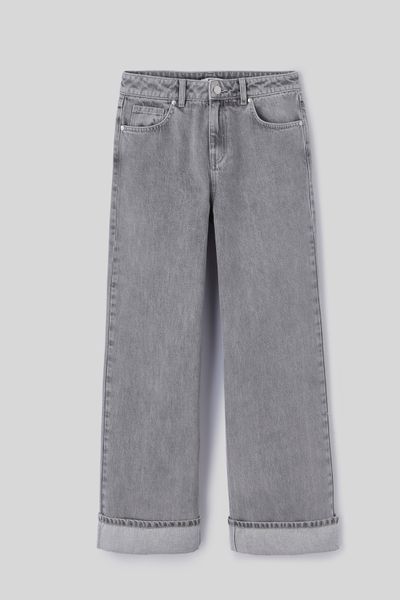 Jean wide leg revers
